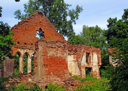 History ruined architecture brick