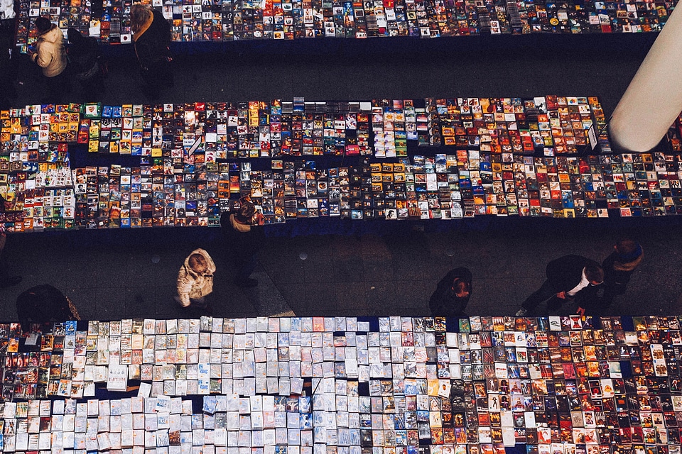 Shopping bird's-eye view mall