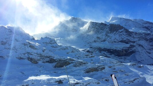 Swiss alps mountains switzerland photo