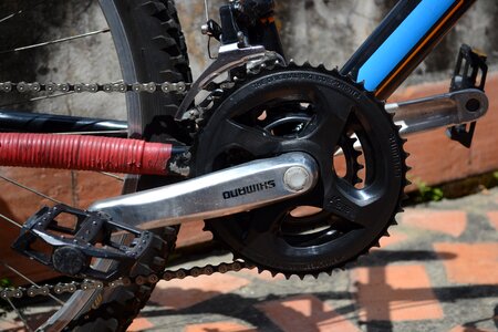 Mountain sport cycling