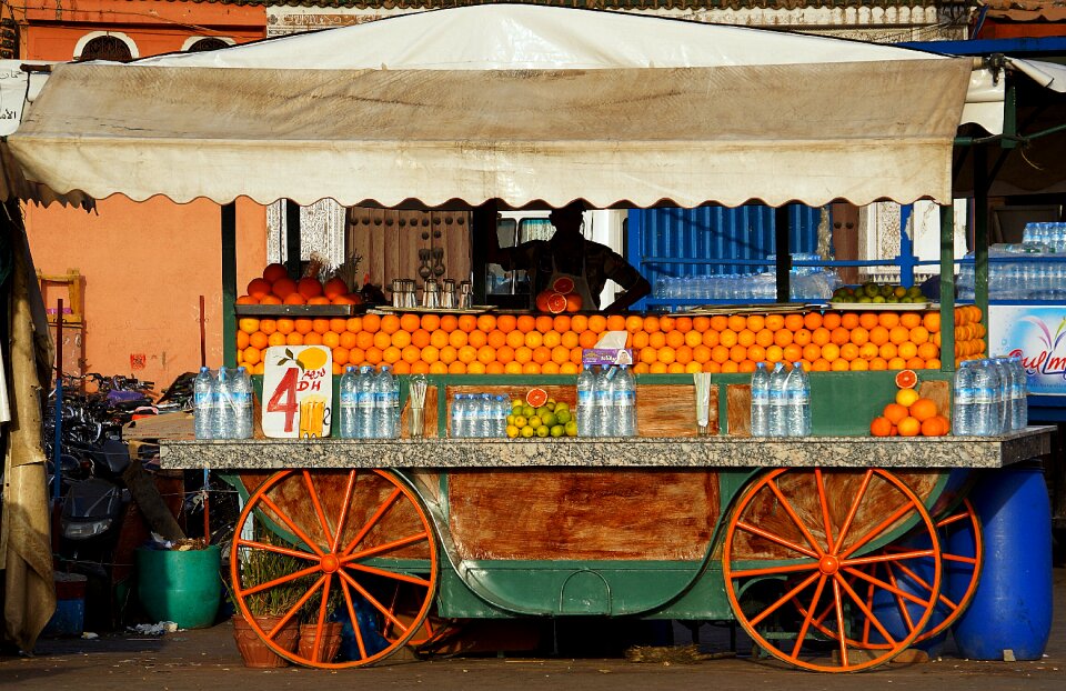 Orange fresh juice