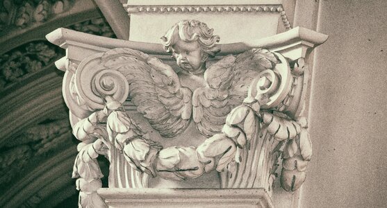 Passauer stephansdom angel cherub