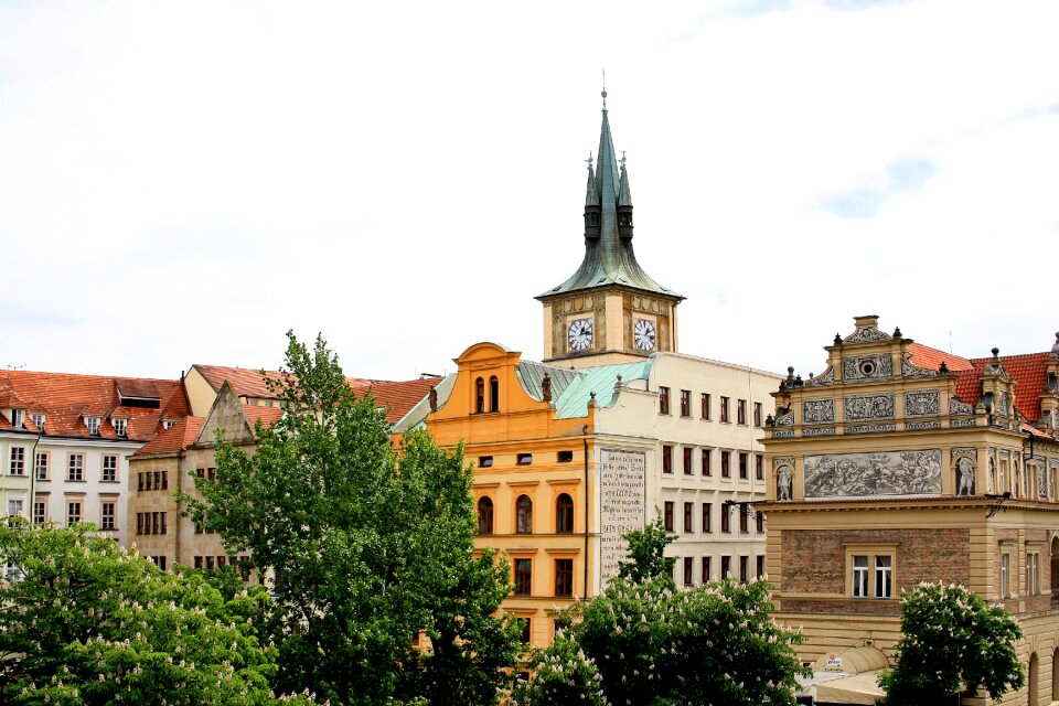 Czech republic clock building