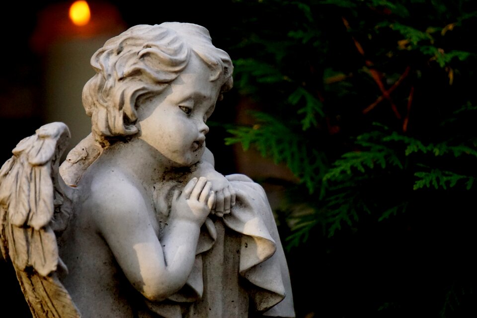 Abendstimmung mourning cemetery