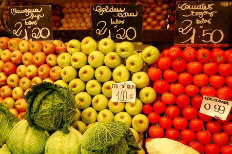 Foods apple greengrocer photo