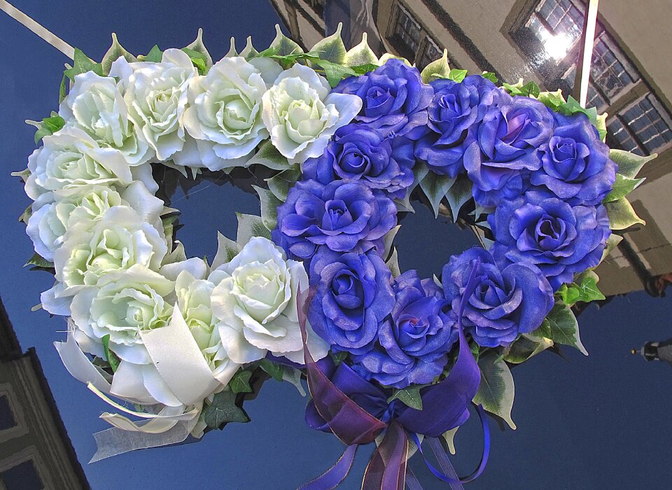 Heart auto wedding car