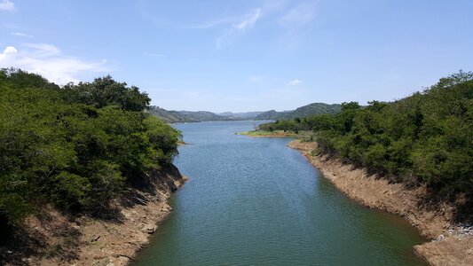 Lake summer reservoir