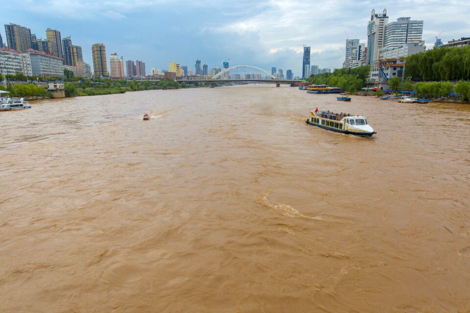 Yellow river lanzhou city