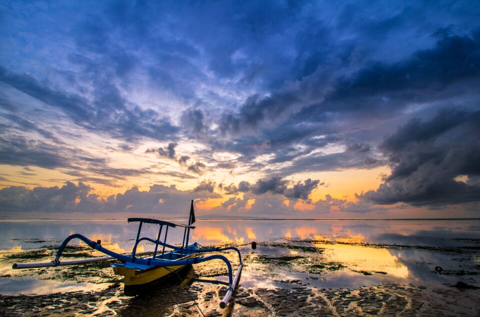Nature landscape jukung