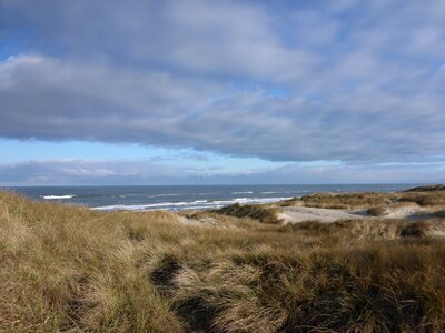 Dunes coast sea