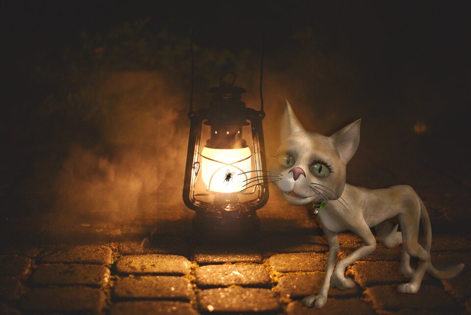 Mood street lamp oil