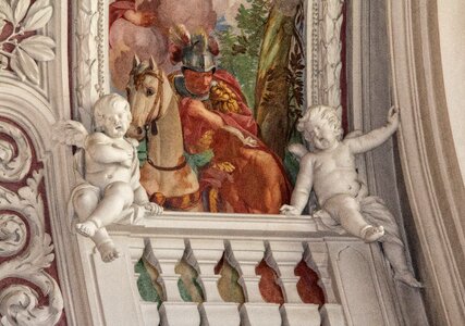 Gallery stone figure baroque