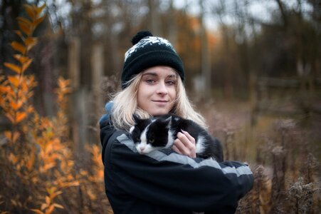 Young portrait woman