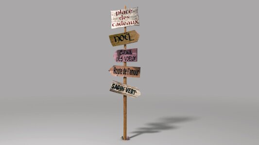 Message direction christmas