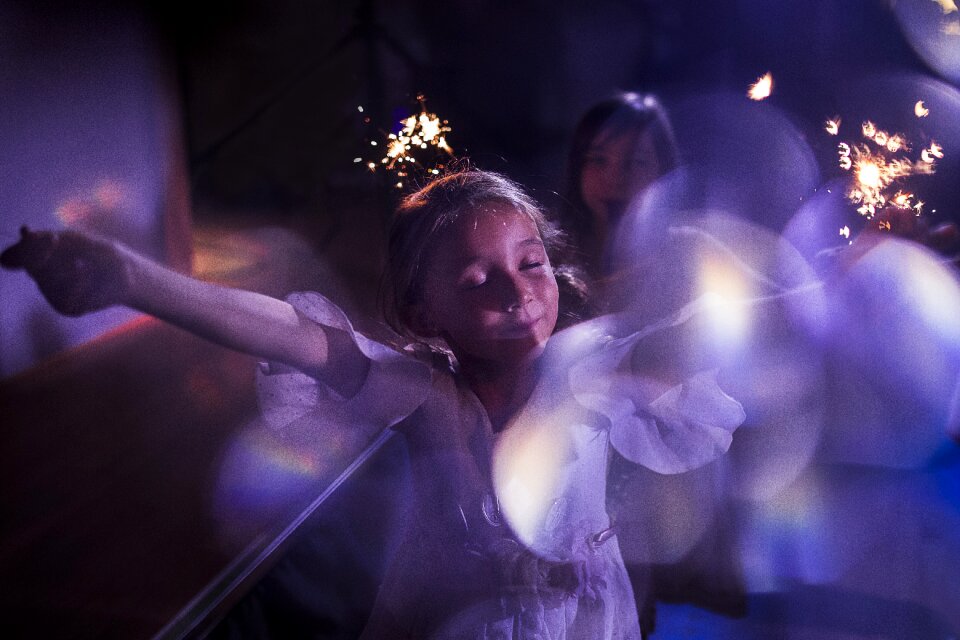 Children happiness party