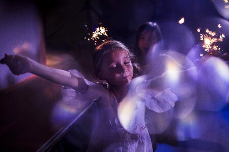 Children happiness party