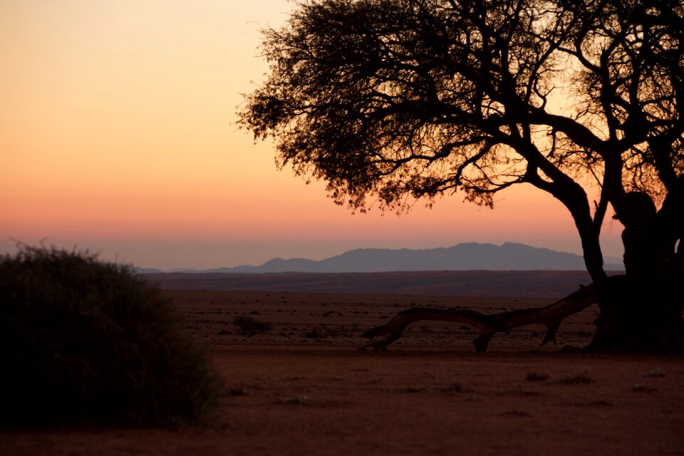 Namibia sunset desert