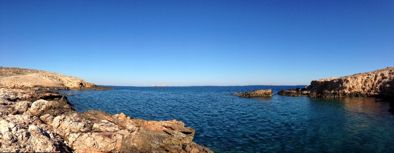 Sky sea greece