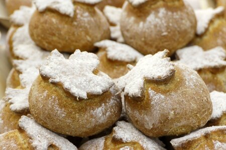 Roll carbohydrates rustic