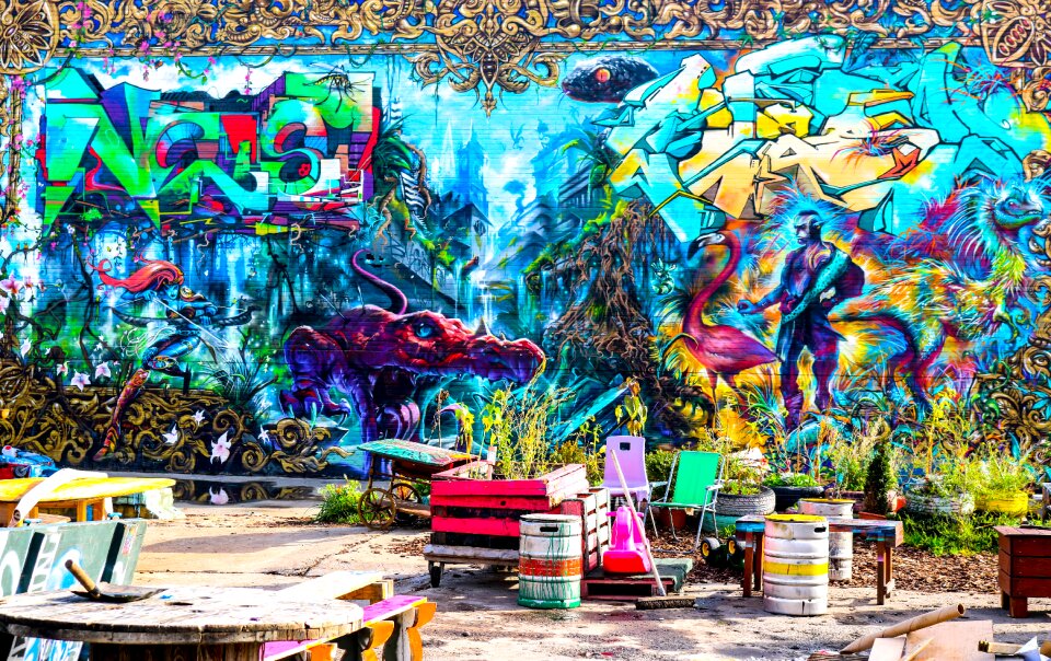 Graffiti urban