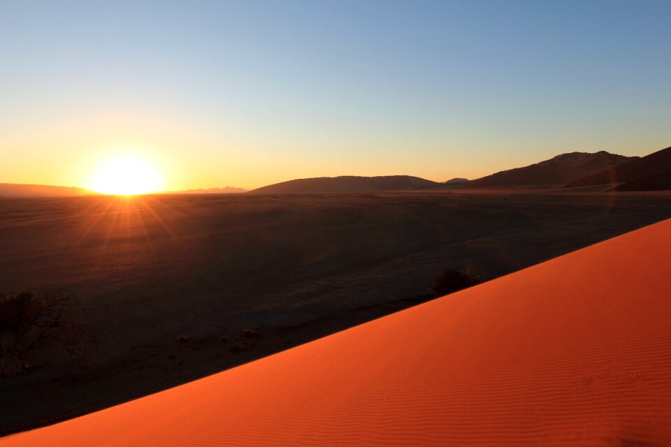 Africa namibia sunset