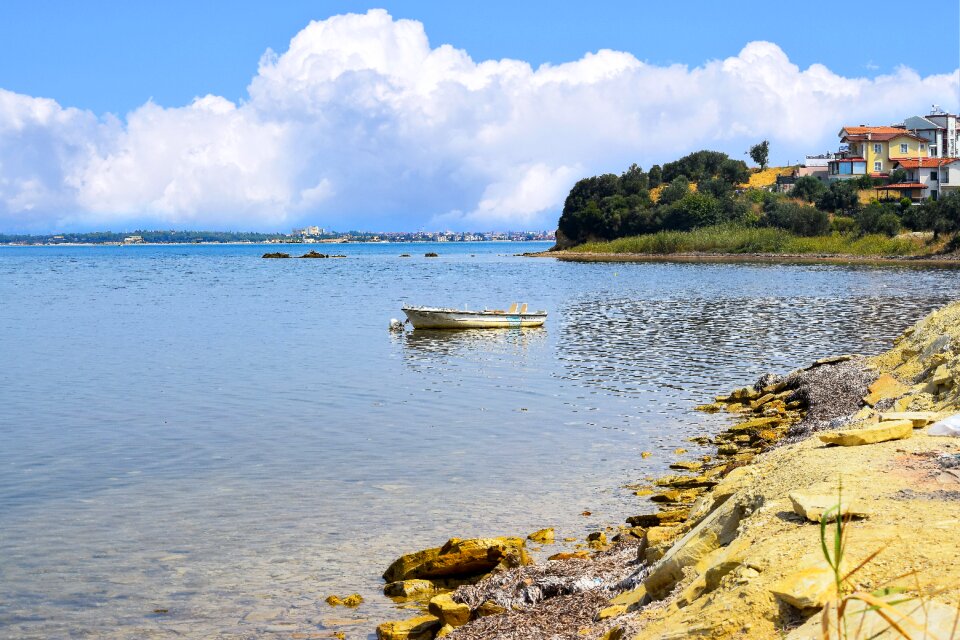 Coast fishing ship