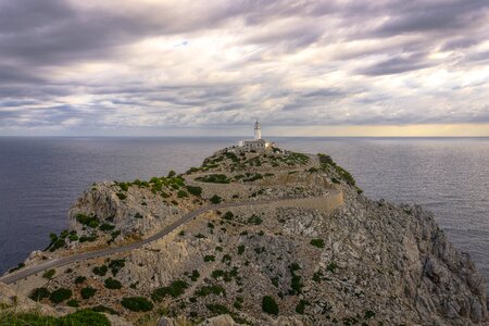 Cap mediterranean rock photo
