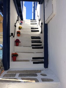 Architecture summer stairs