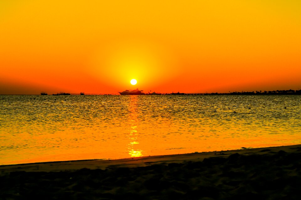 Morning beach vacations