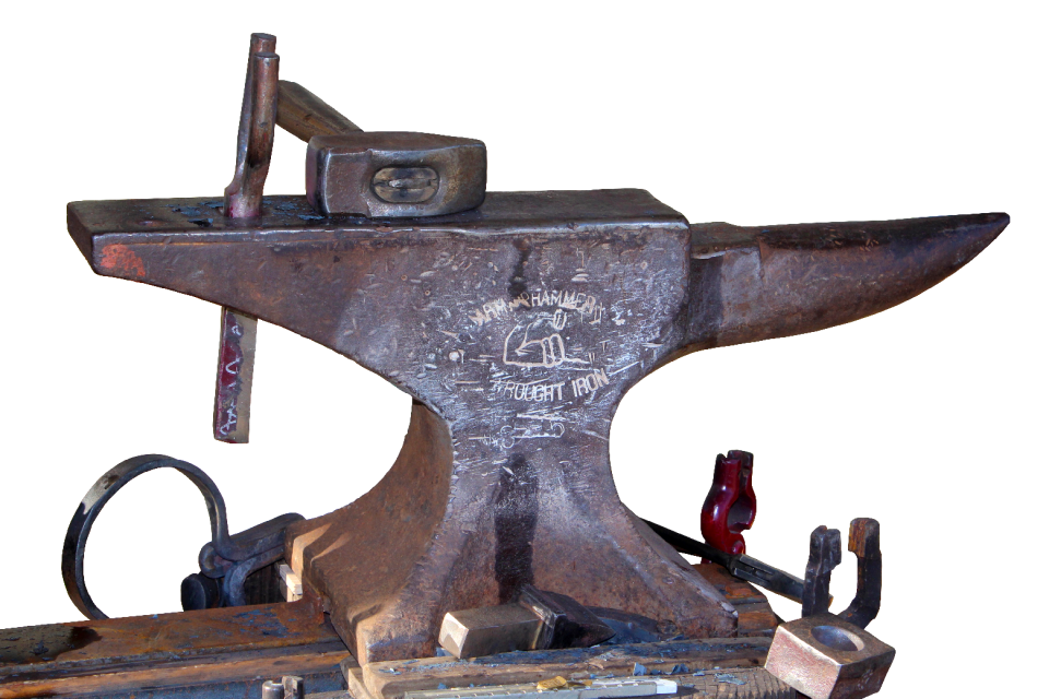 Blacksmith hammer metal