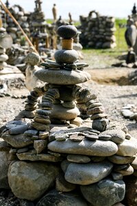 Balance stones art photo