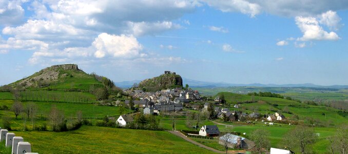 France landscape old village
