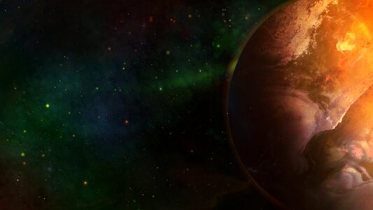 Space astronomy star