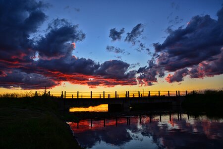 Evening sun landscape natural landscape