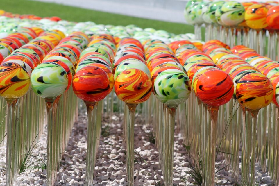Art colorful balls