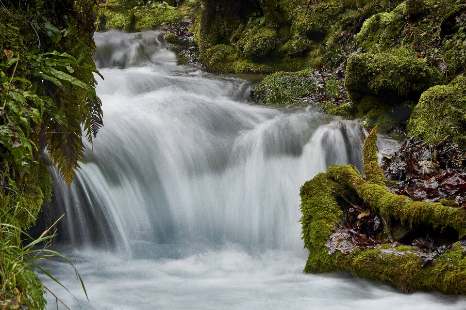 Waterfalls landscape small waterfall