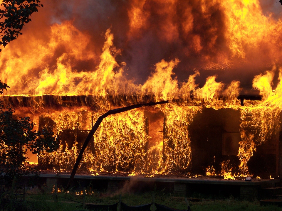 Firefighting flame fireman