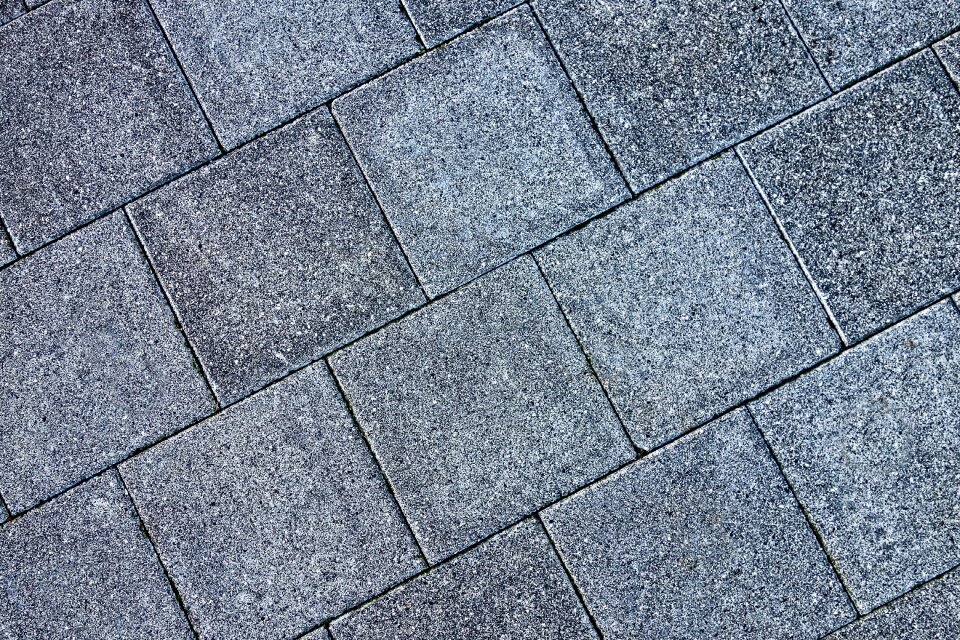 Paving concrete stone photo
