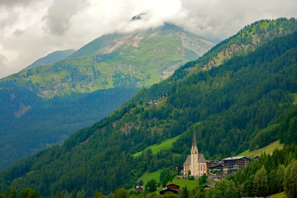Austria church grossglockner