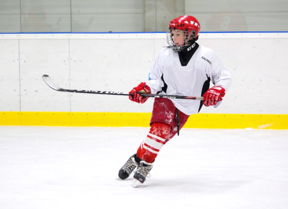 Hockey player sport emotion