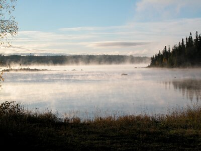 Scene calm morning