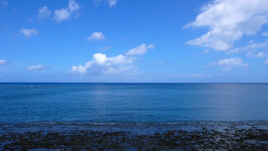 Sea sky sunny