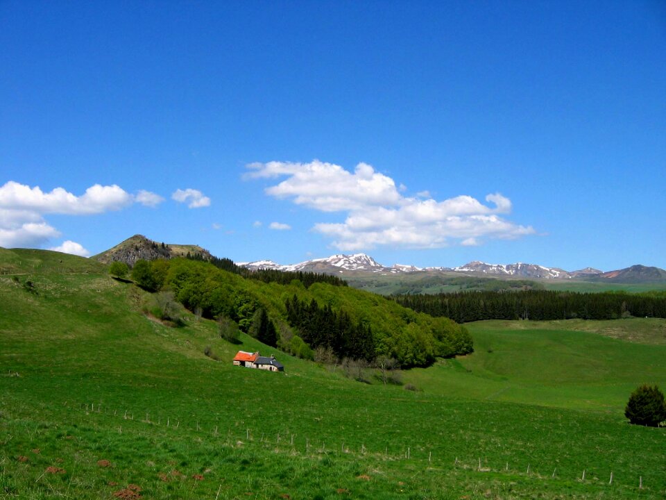 Auvergne france landscape