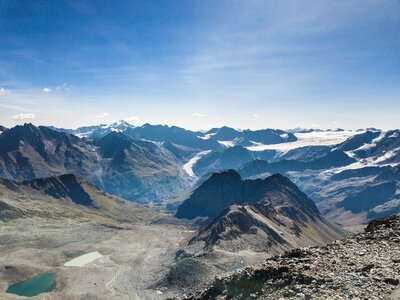 Alps kaunertal europe