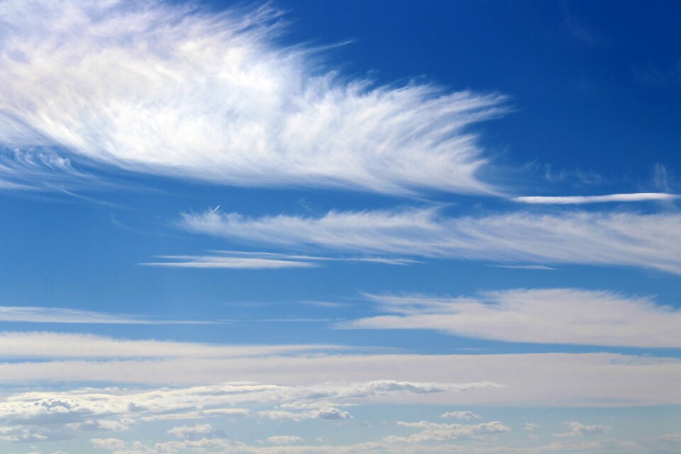 White cloud blue sky white clouds