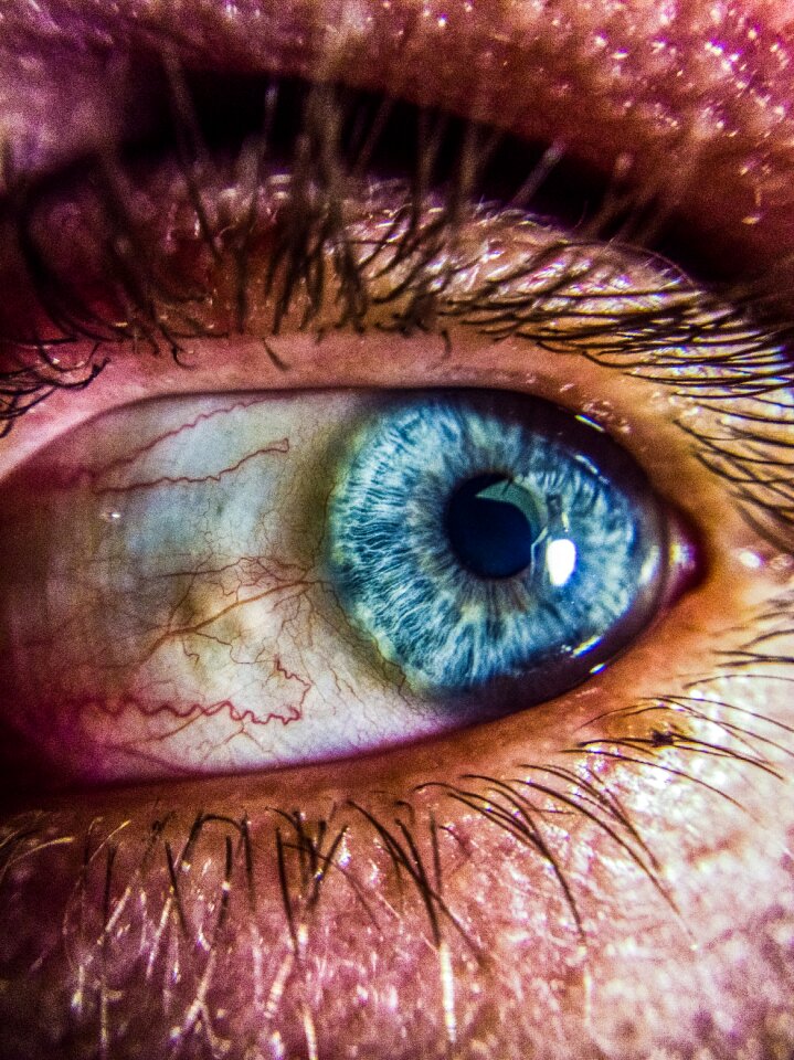 Closeup human body