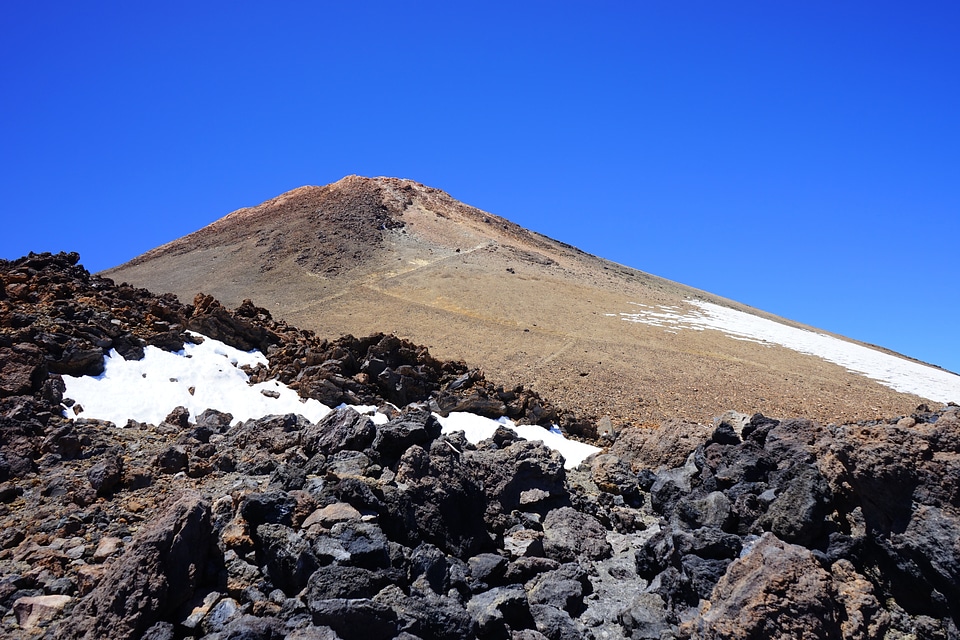 Summit lava lava flow
