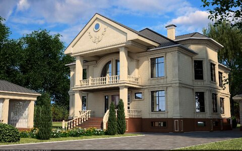 Private house gazebo