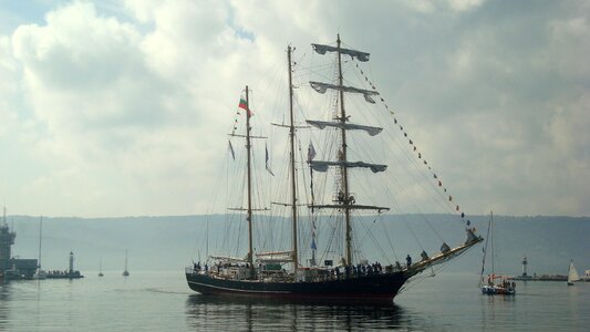 Black sea ship port photo