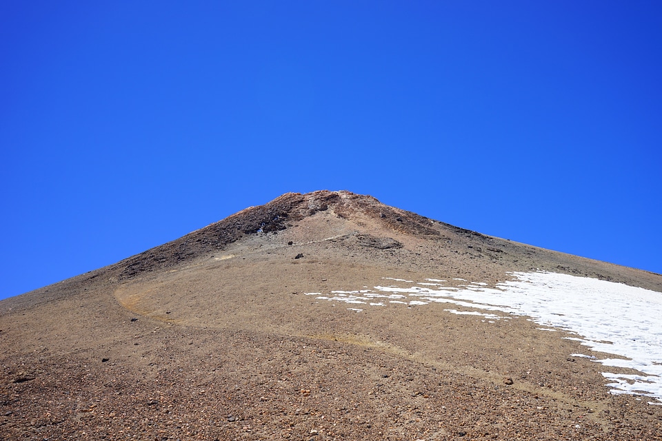 Volcano volcano summit rise